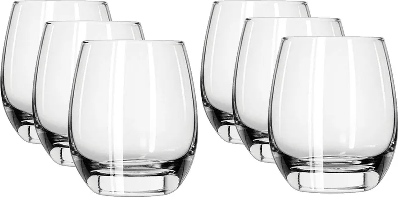 Whisky glazen - 6x - waterglazen - Esprit serie - 330 ml by Royal Leerdam in Transparent – product photo