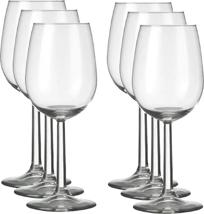 Wijnglazen Bouguet - 18x stuks - witte wijn - 230 ml - wijn drinken by Royal Leerdam in Transparent – product photo