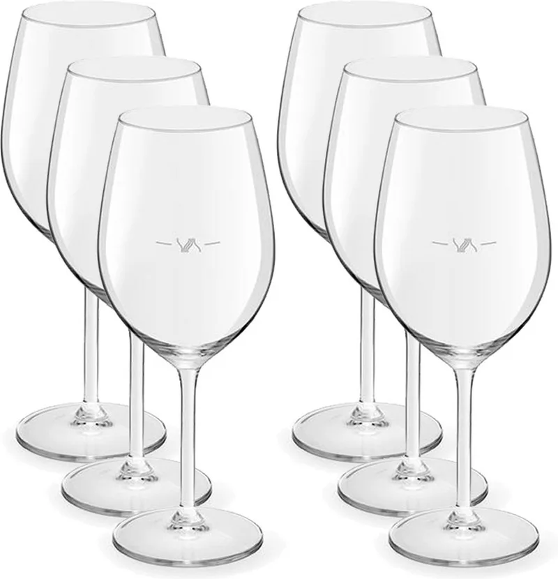 Wijnglazen Espirit - 24x - rode wijn - 530 cl - met maatstreep von Royal Leerdam in Transparent – Produktfoto