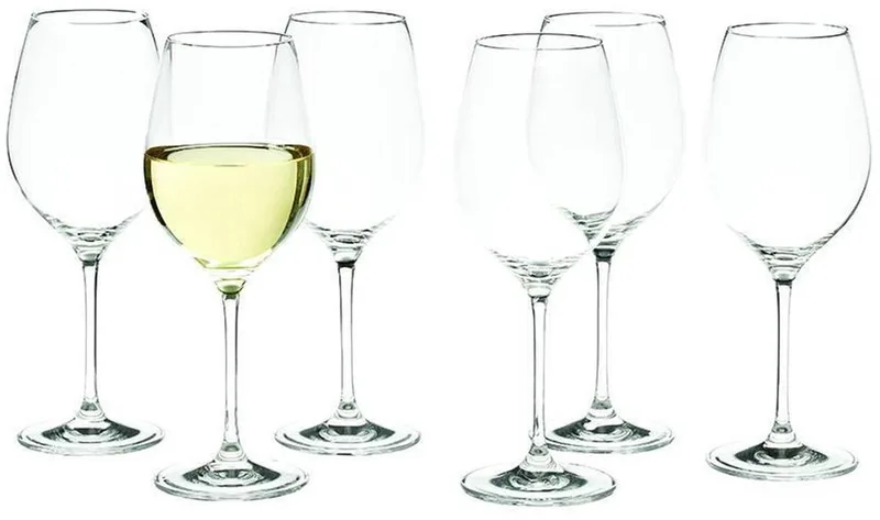 Wijnglazen Esprit - 24x - witte wijn - glas - 320 ml - wijn drinken - wijnglazen van glas fra Royal Leerdam i Gennemsigtig – produktbillede
