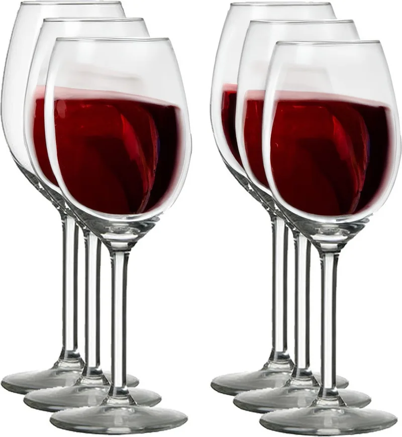 Wijnglazen Esprit - 6x stuks - witte/rode wijn - 250 ml - Wijn drinken - glas fra Royal Leerdam i Gennemsigtig – produktbillede