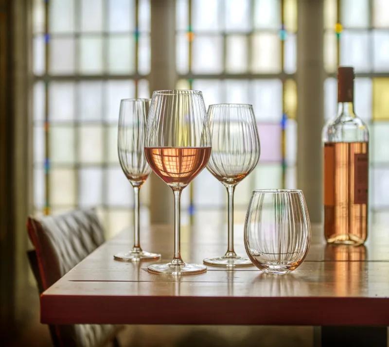 Wijnglazen Set - Adora - 38 cl & 50 cl - Rode & Witte wijn - Glazenset - 12 stuks von Royal Leerdam in Transparent – Produktfoto