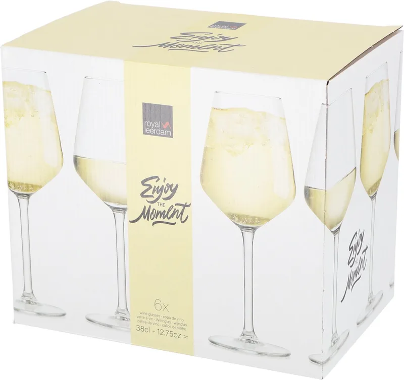 Wijnglazen set van 6 - 38 cl by Royal Leerdam in Multicolour – product photo