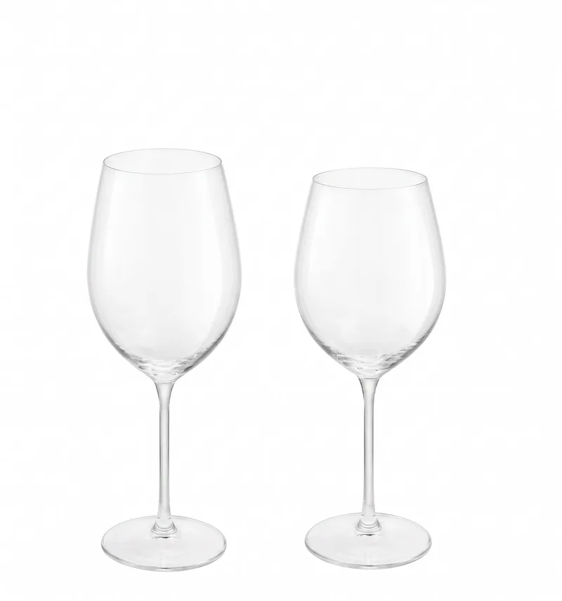 Wijnglazenset Sense & Style Florence - 12-delig - 6 wijnglazen 41 cl & 6 wijnglazen 54 cl van Royal Leerdam in Transparant – productfoto