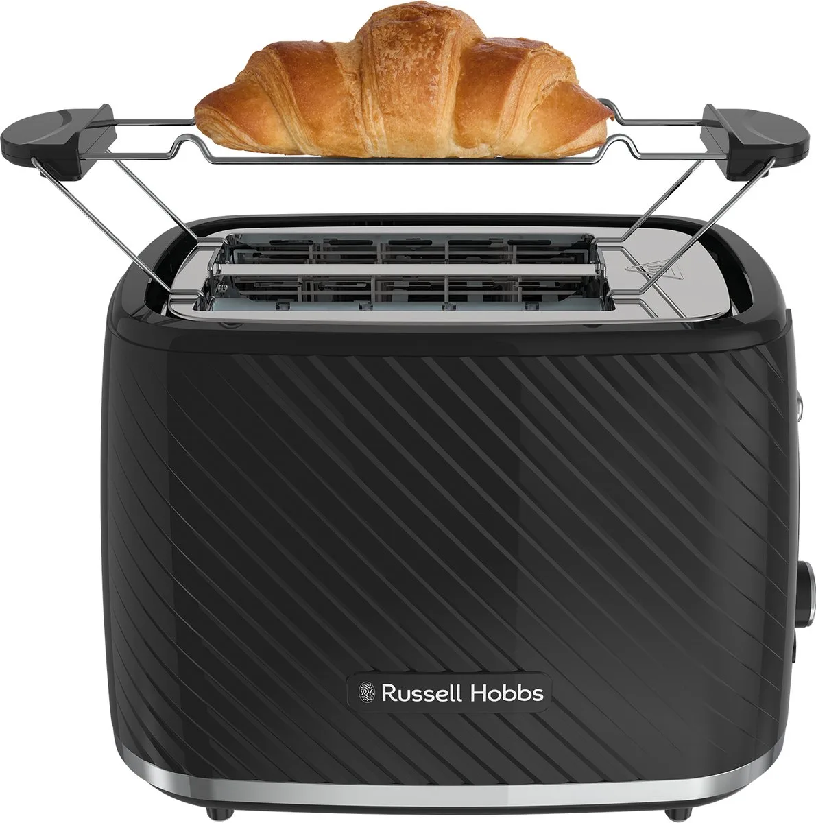 Birch 2S Broodrooster - 28721-56 van Russell Hobbs in Zwart – productfoto