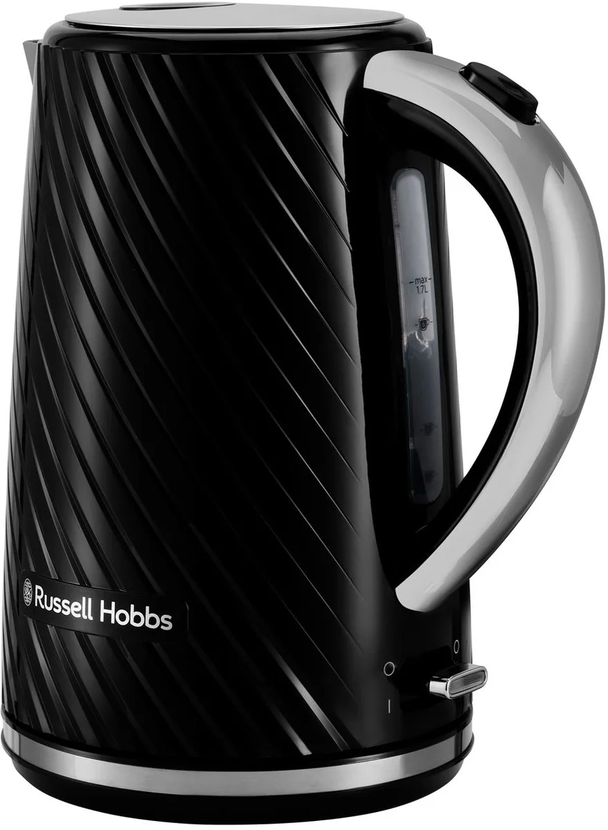Birch Waterkoker 1,7L - 28711-70 van Russell Hobbs in Zwart – productfoto