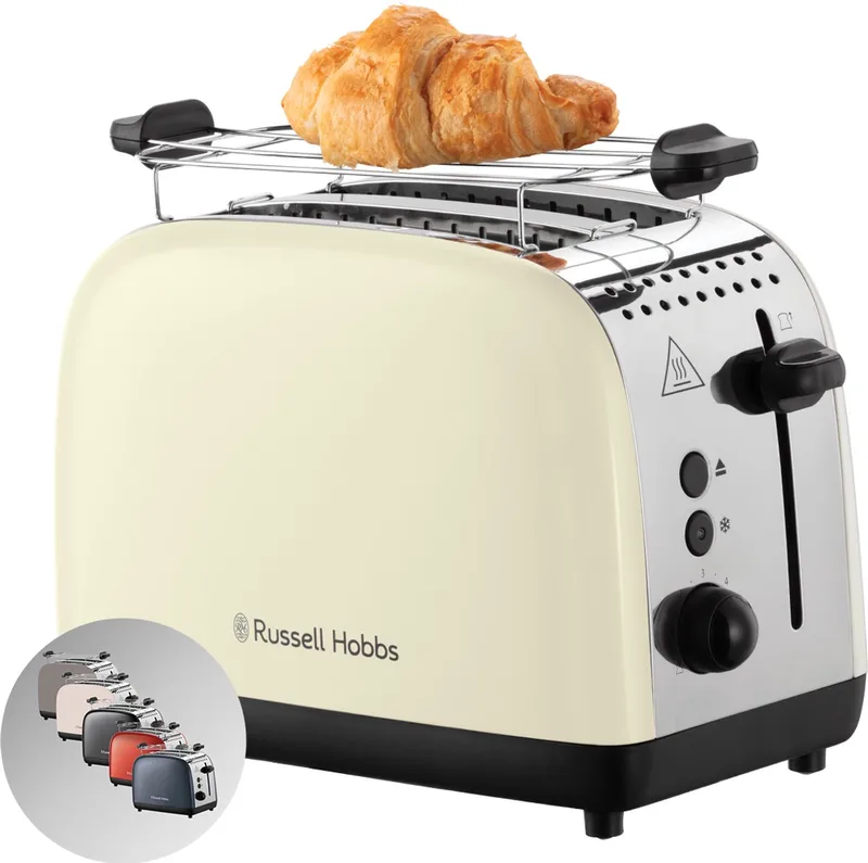 Colours Plus Broodrooster Crème 26551-56 by Russell Hobbs in Cream – product photo