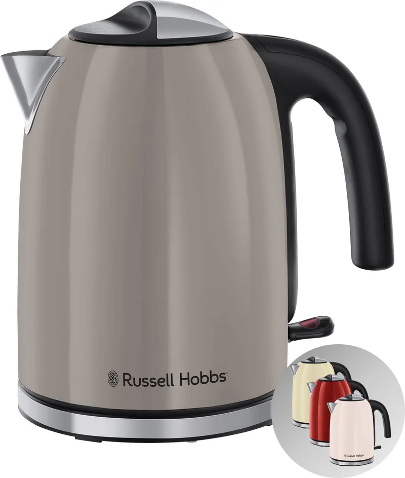 Colours Plus - Waterkoker - 28511-70 by Russell Hobbs in Mocha – product photo