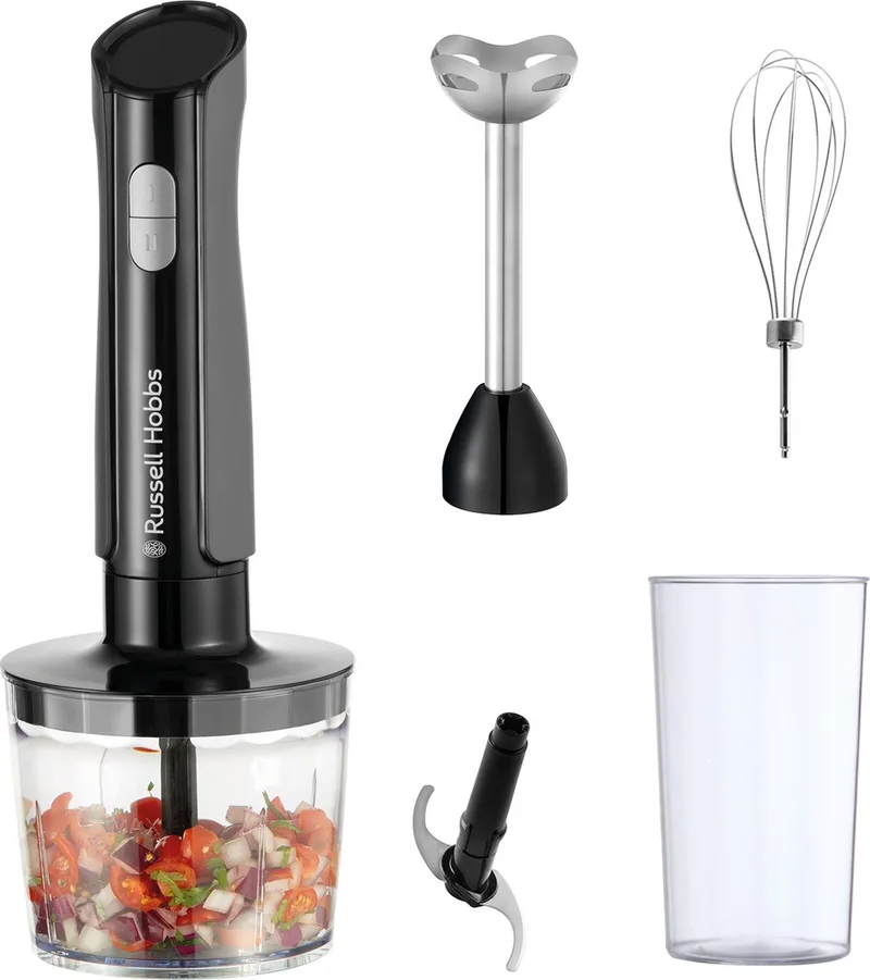 Desire Matte Charcoal 3 in 1 Staafmixer - 27141-56 by Russell Hobbs in Black – product photo