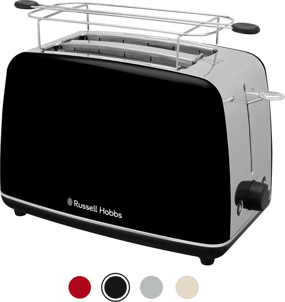 Everyday 2S Broodrooster - 28861-56 von Russell Hobbs in Schwarz – Produktfoto