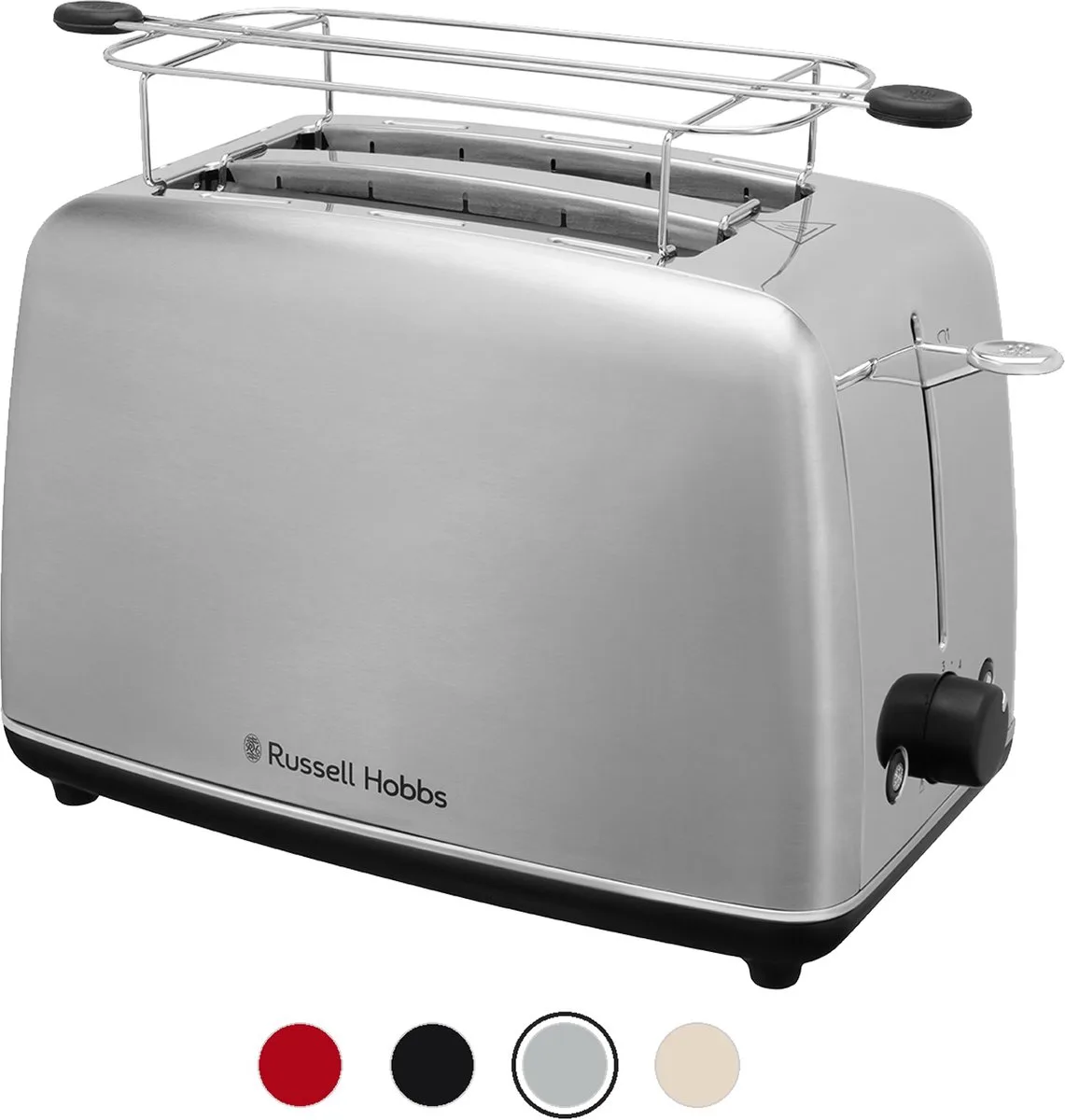 Everyday Brushed 2S Broodrooster - 28860-56 by Russell Hobbs in Silver – product photo