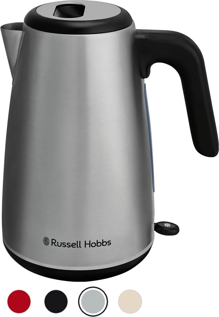 Everyday Brushed RVS Waterkoker 1,7L -28830-70 by Russell Hobbs in Silver – product photo