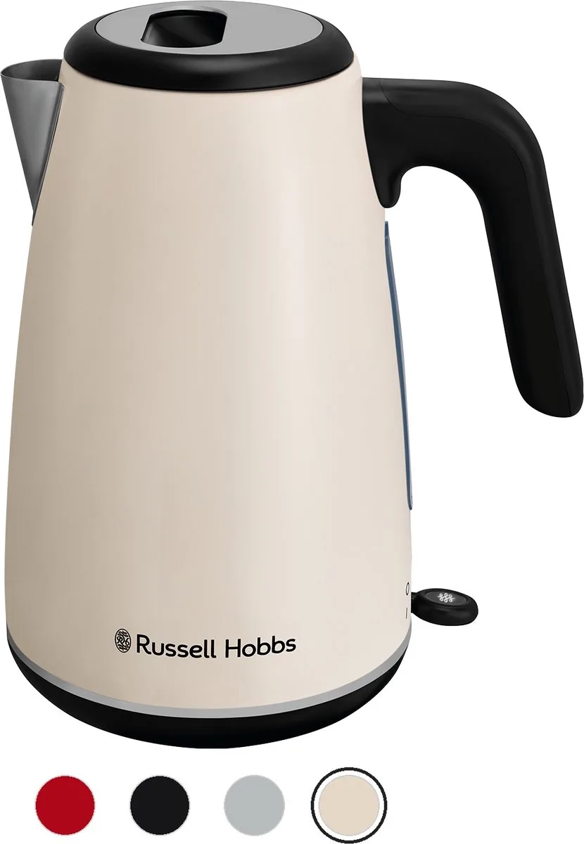 Everyday Jasmine Waterkoker Crème 1,7L - 28832-70 van Russell Hobbs in Crème – productfoto