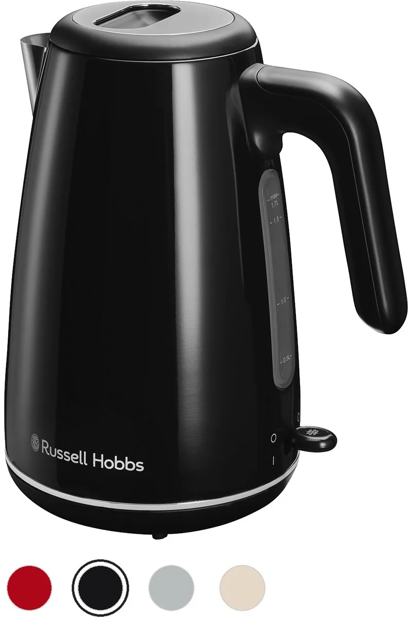 Everyday Waterkoker 1,7L - 28831-70 von Russell Hobbs in Schwarz – Produktfoto