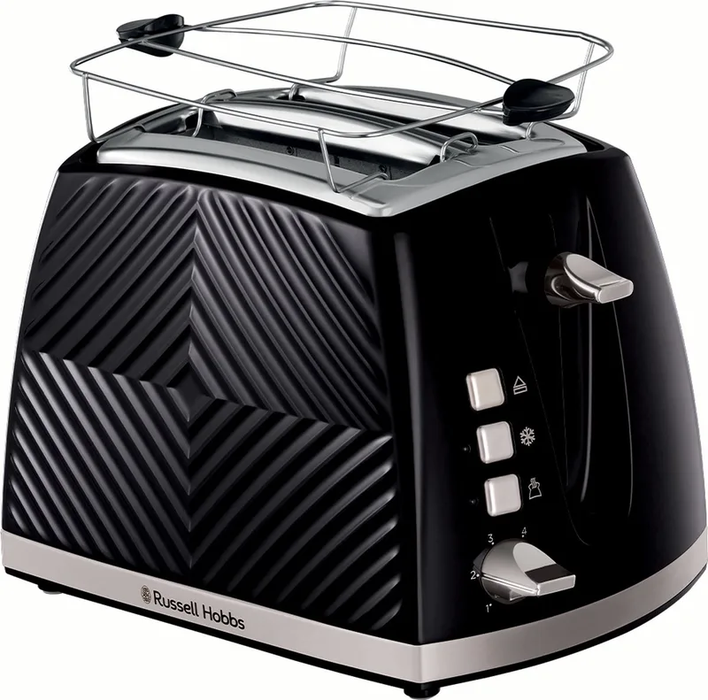 Groove Broodrooster - 26390-56 de Russell Hobbs en Noir – photo produit