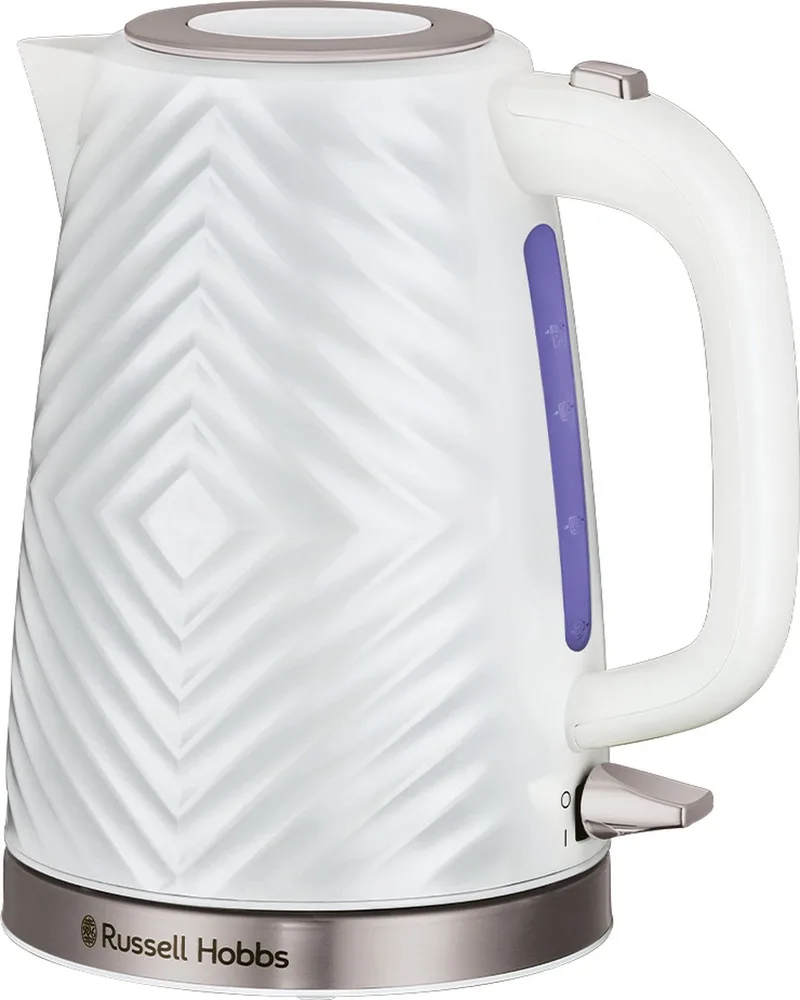 Groove Waterkoker - 26381-70 by Russell Hobbs in White – product photo