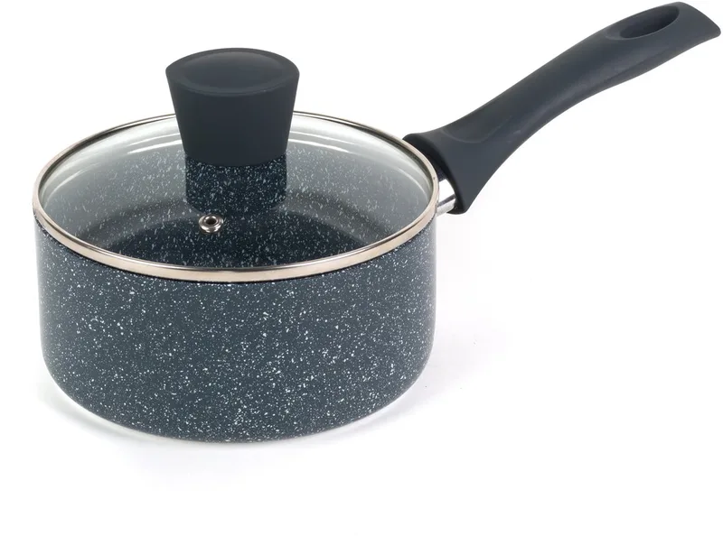 Nightfall Stone 16 cm Steelpan – Antiaanbaklaag – Inductie – Alle Warmtebronnen – – 12.L by Russell Hobbs in Blue – product photo