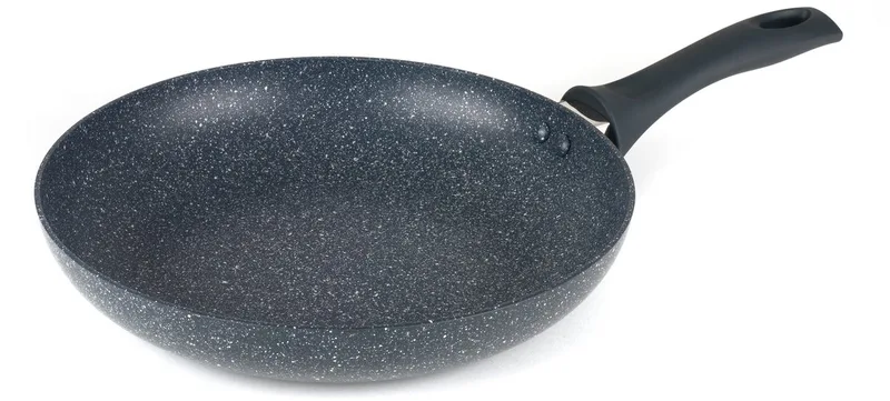 Nightfall Stone 28cm Koekenpan – Vaatwasmachinebestendig von Russell Hobbs in Blau – Produktfoto