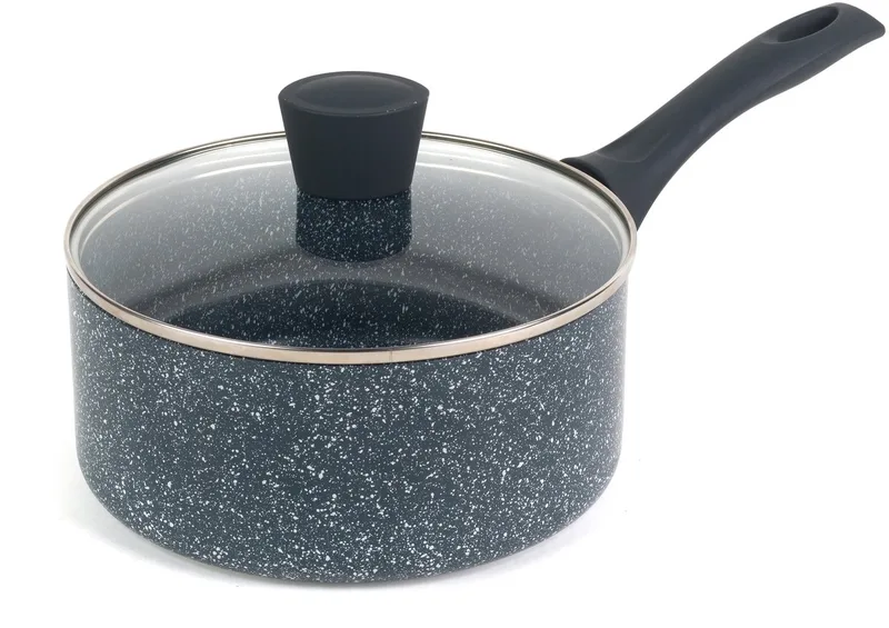 Nightfall Stone Steelpan - 20 cm - Anti-aanbak von Russell Hobbs in Blau – Produktfoto