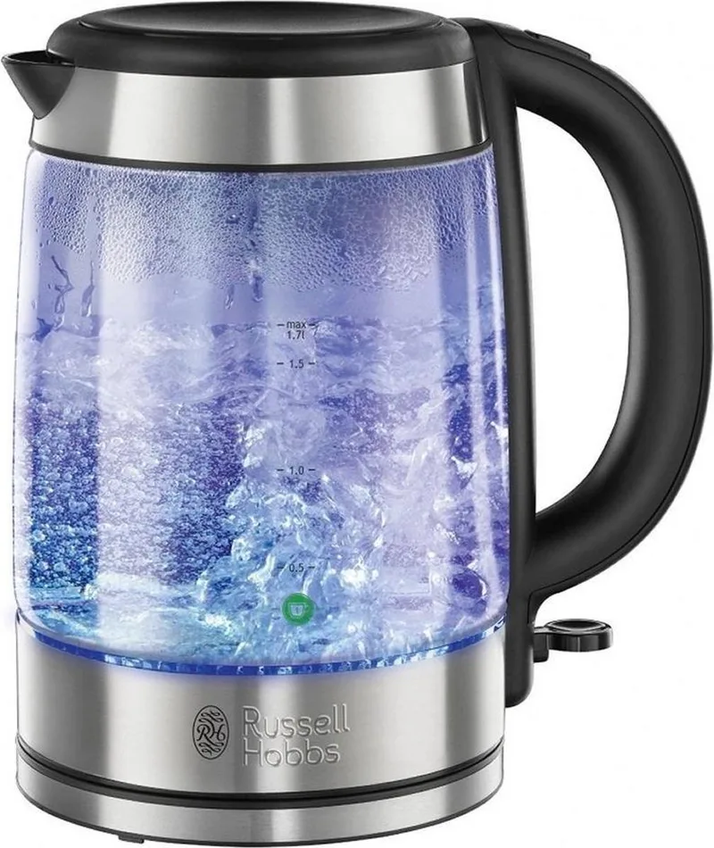 Russell Hobbs 21600-57 - Glass - Glazen Waterkoker fra Russell Hobbs i Roestvrijstaal – produktbillede