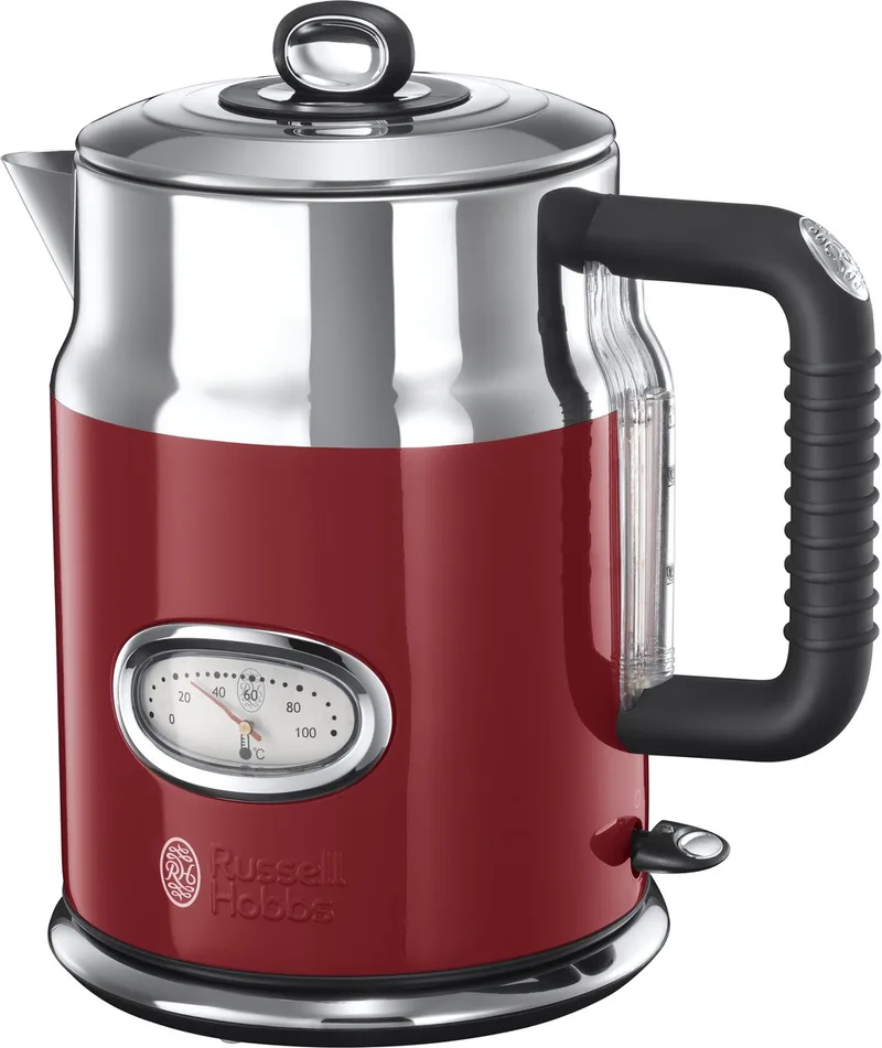 Russell Hobbs 21670-70 Retro Ribbon Red Waterkoker - Rood by Russell Hobbs in Red, Rvs – product photo