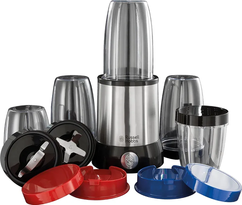 Russell Hobbs 23180-56 NutriBoost multi blender - Blenderset by Russell Hobbs in Rvs en transparant plastic – product photo