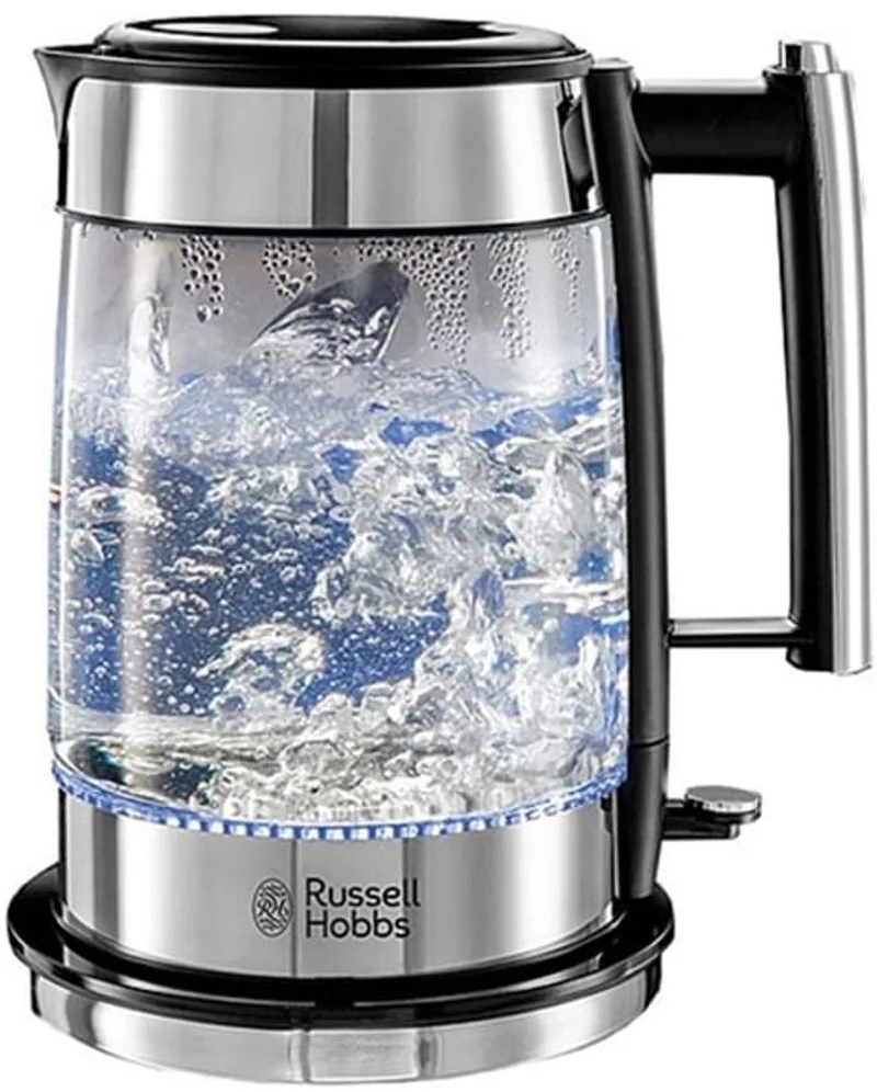 Russell Hobbs 23830-70 Elegance Glass - Glazen Waterkoker - Zilver by Russell Hobbs in Glas – product photo