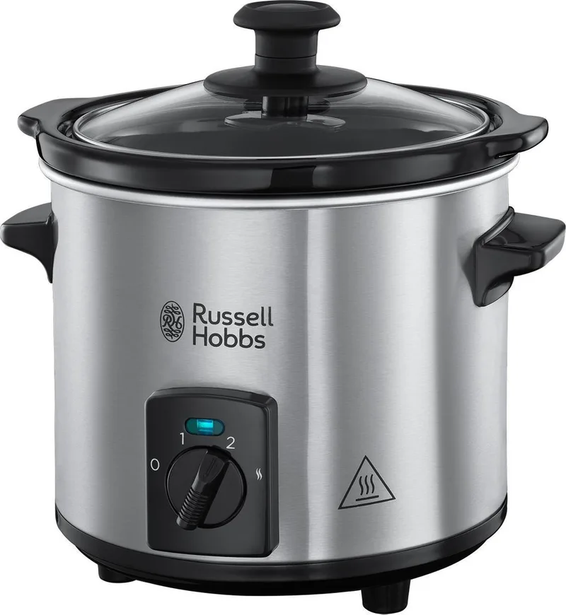 Russell Hobbs 25570-56 Compact Home 2L Slowcooker de Russell Hobbs en Argent – photo produit