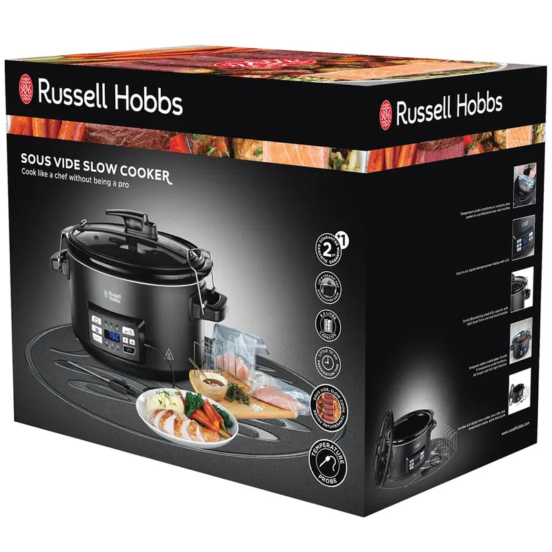 Russell Hobbs 25630-56 Sous Vide 6.5 Liter - Slowcooker von Russell Hobbs in Schwarz – Produktfoto 3 von 5