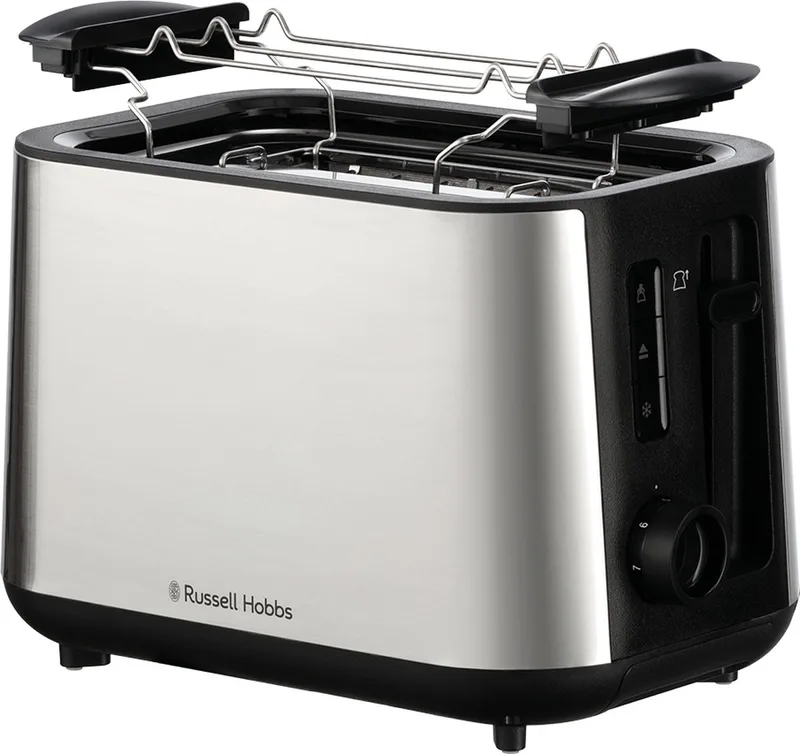 Russell Hobbs 27390-56 broodrooster 6 2 snede(n) Roestvrijstaal von Russell Hobbs in Schwarz – Produktfoto