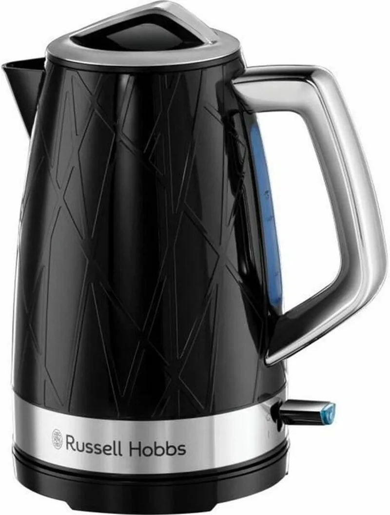 Russell Hobbs 28081-70 Structuur 1.7L waterkoker, snel koken, minder energieverbruik, 360Â ° multidirectionele basis by Russell Hobbs in Black – product photo