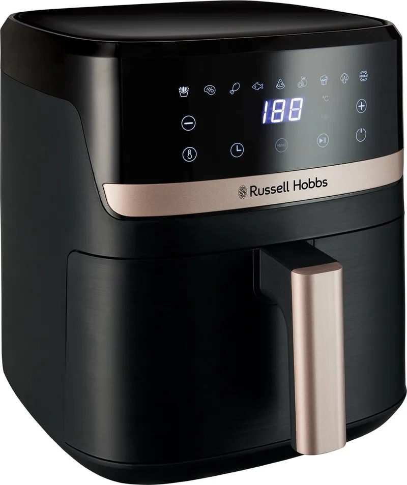 Satisfry 5.5L Airfryer - Heteluchtfriteuse - 27620-56 von Russell Hobbs in Schwarz – Produktfoto