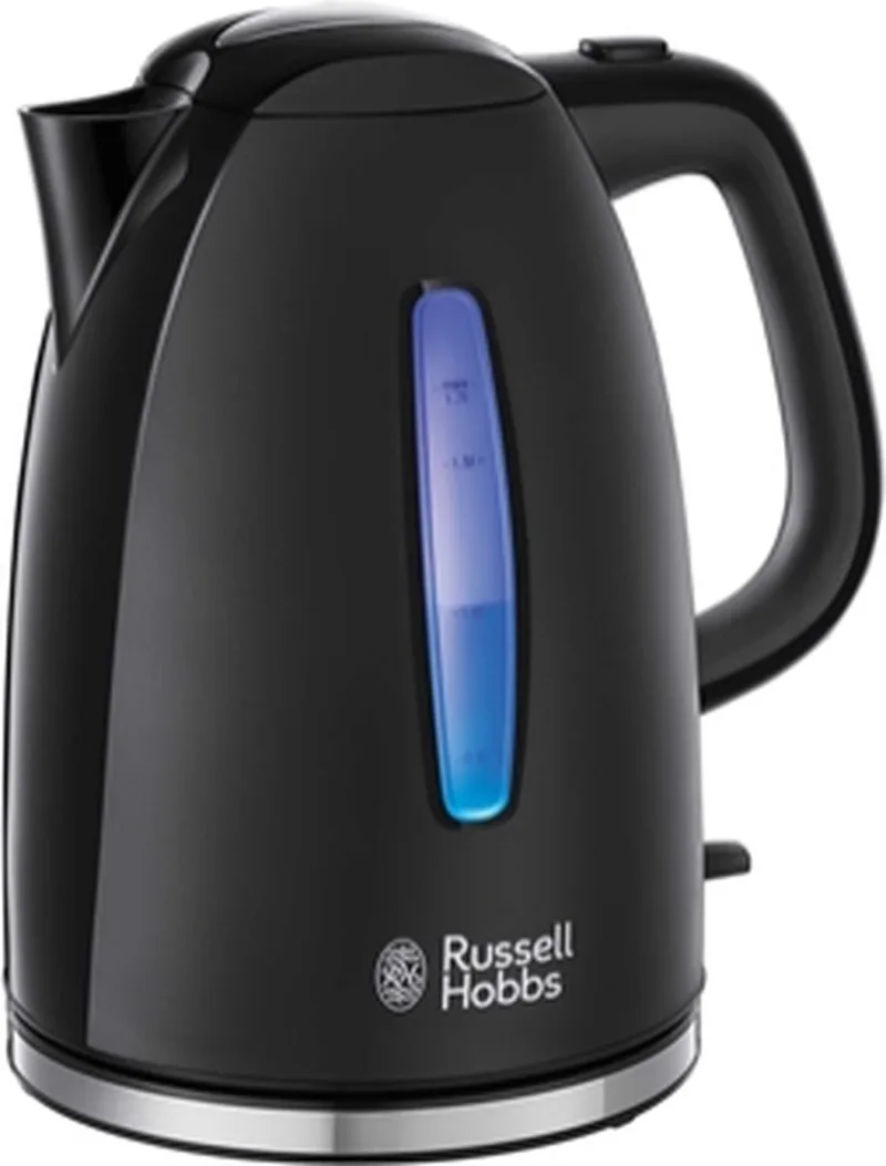 Textures Plus+ 22591-70 - Waterkoker by Russell Hobbs in Black – product photo