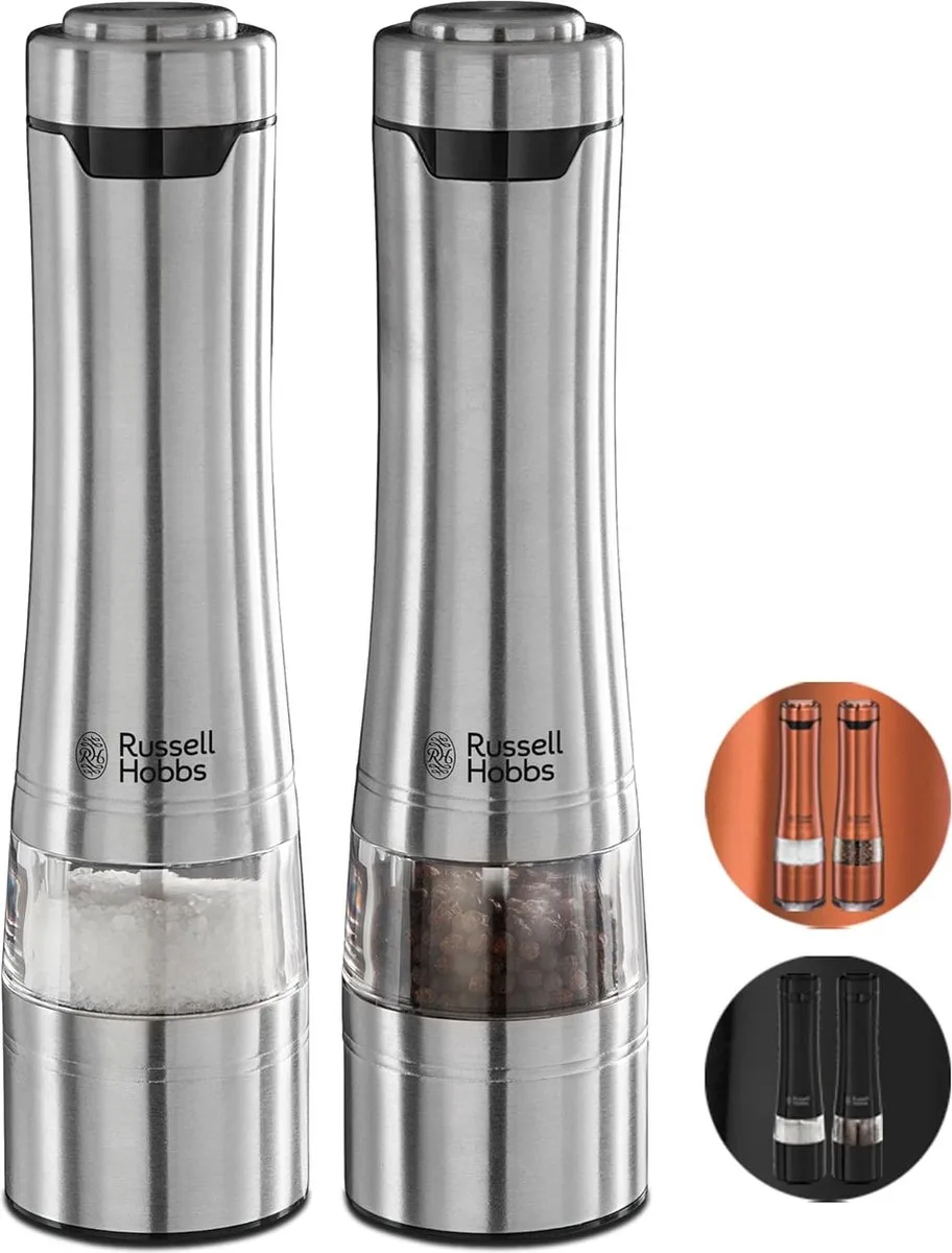 Zout- en pepermolen de Russell Hobbs en Argent – photo produit