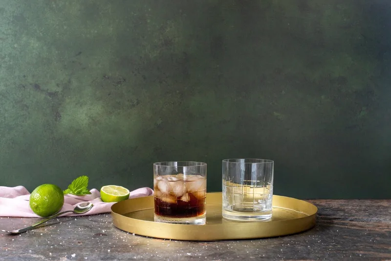 Linea - Set 2 whiskyglazen van Sabatier in Transparant – productfoto