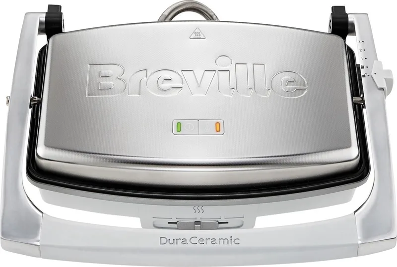 DuraCeramic - Contactgrill by Sage in Silver – product photo