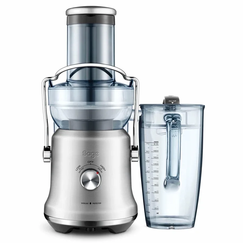 the Nutri Juicer Cold Plus SJE530 Sapcentrifuge von Sage in Roestvrijstaal – Produktfoto