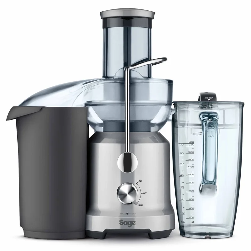 the Nutri Juicer Cold SJE430 Silver - Sapcentrifuge by Sage in Black, Rvs – product photo
