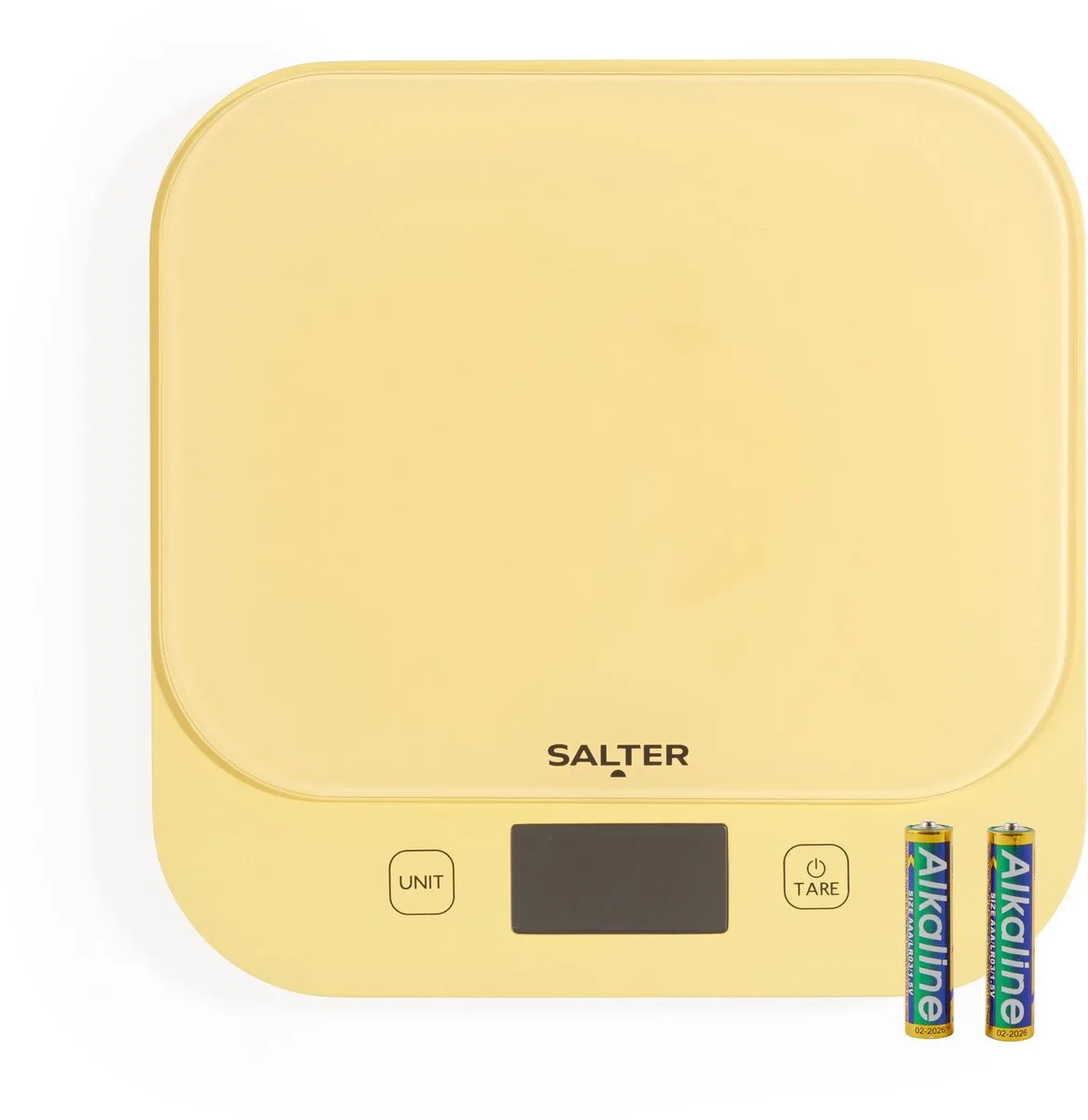 British Bakes Digitale Keukenweegschaal Hoge Capaciteit van Salter in Geel – productfoto