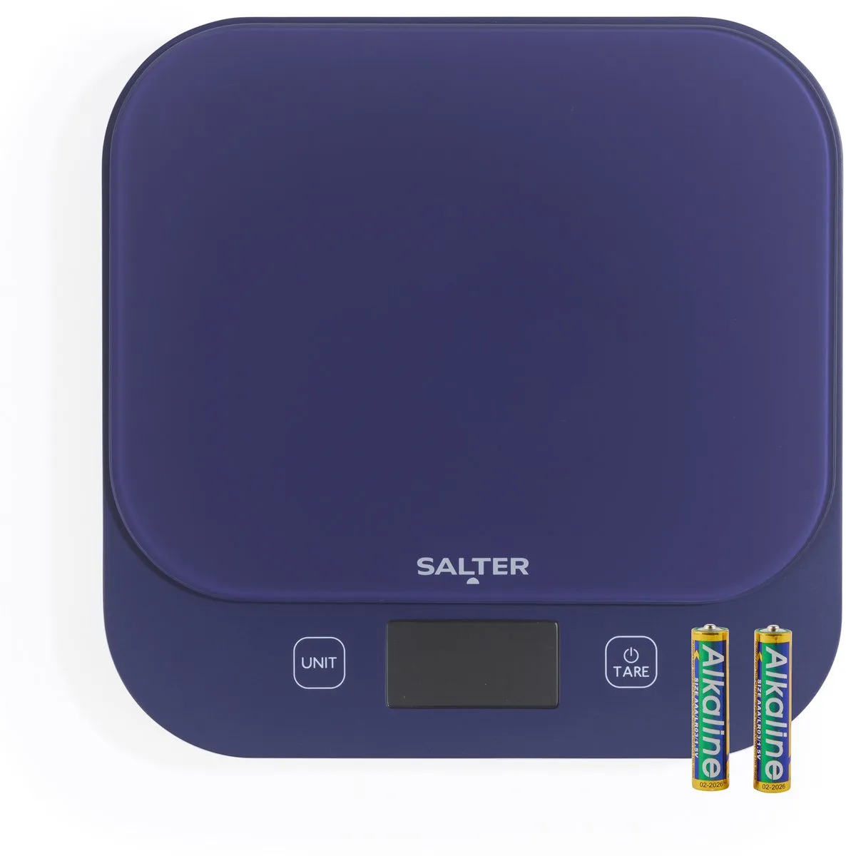 British Bakes Digitale Keukenweegschaal Hoge Capaciteit Paars van Salter in Blauw – productfoto