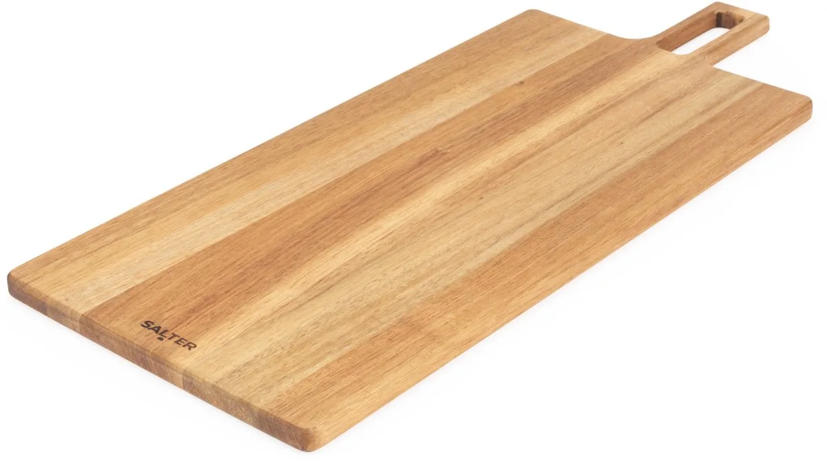 BW13693EU7 Toronto Serveerplank – 60 cm Acacia Houten Snijplank, Grote Grazing Plank, FSC®-gecertificeerd hout von Salter in Braun – Produktfoto