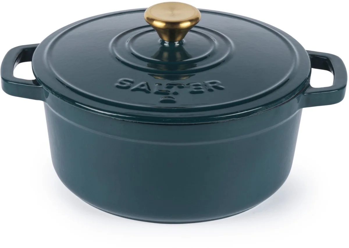 Chester 20 cm Kookpan | 2L Capaciteit fra Salter i Grøn – produktbillede
