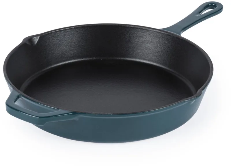 Chester Gietijzeren Koekenpan - 26cm Universele Koekenpan från Salter i Grön – produktbild