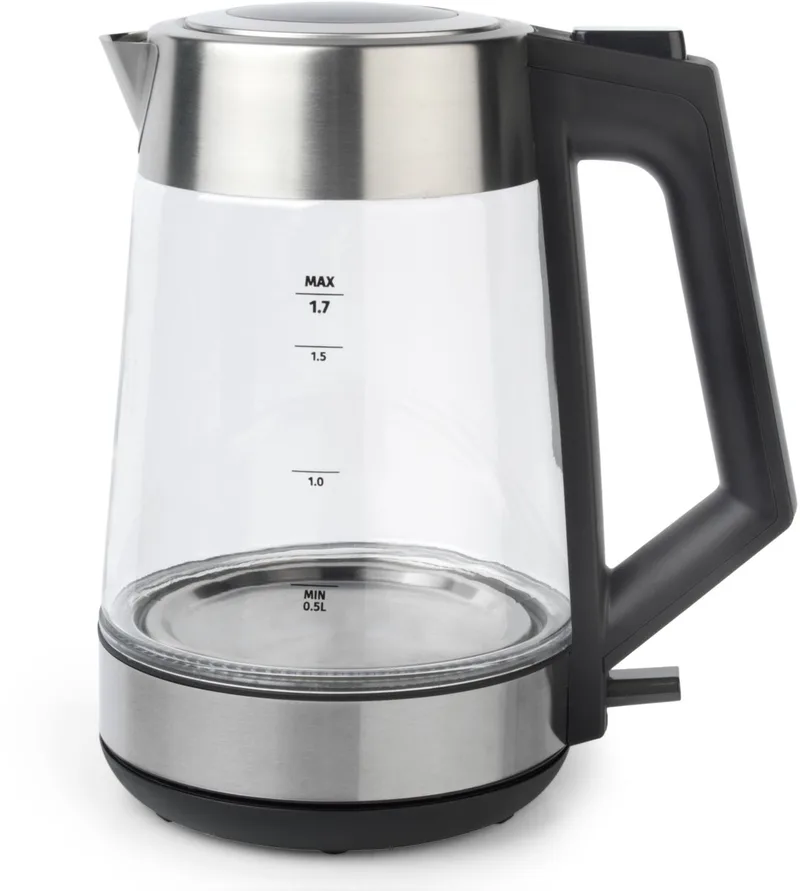 Kleurveranderende LED Glazen Waterkoker - 1,7L Snelkoker by Salter in Black – product photo