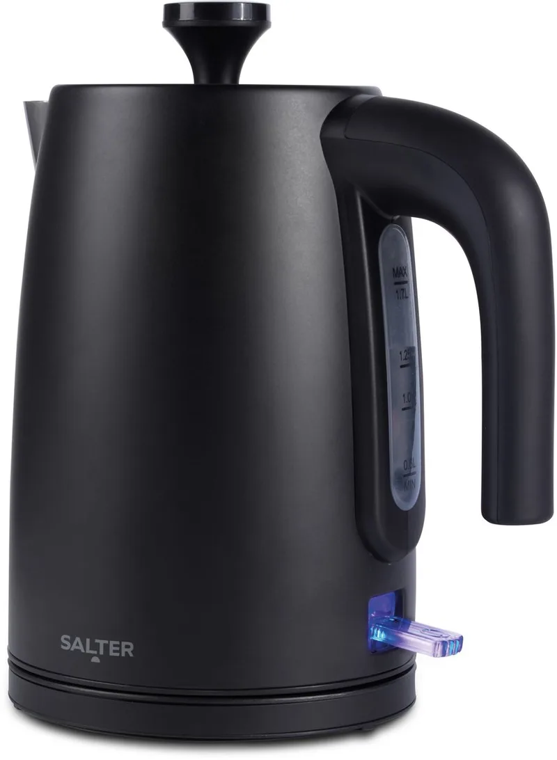 Kuro Waterkoker 1,7L - 3000W, Snelle Kookfunctie von Salter in Schwarz – Produktfoto