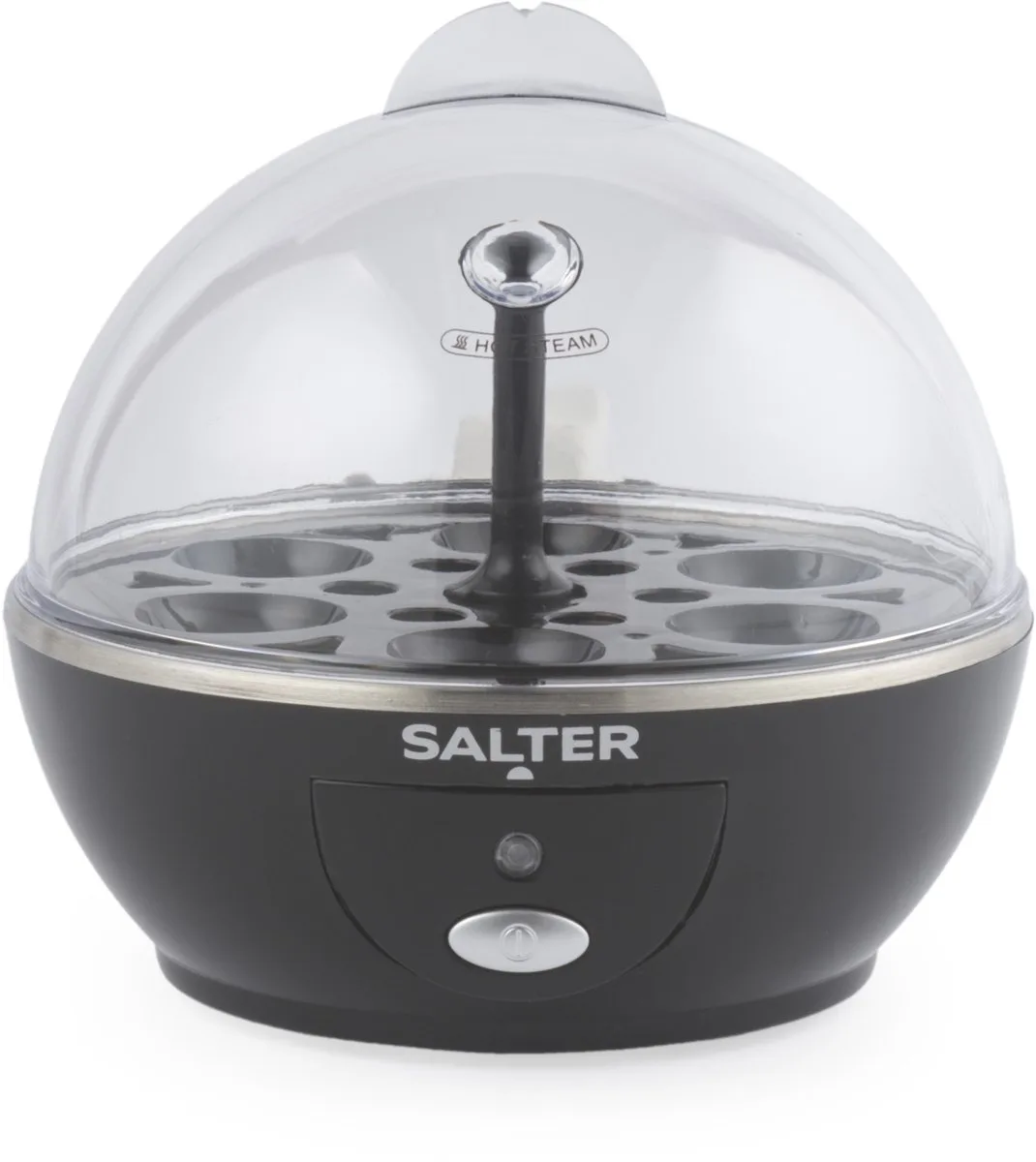 Poach Boil & Pop Eierkoker - 3-in-1 Omeletmaker, 6 Eieren by Salter in Black – product photo