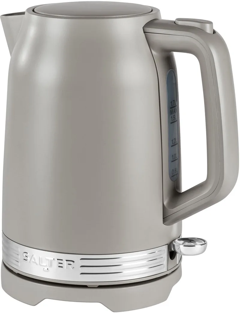 Rise Waterkoker - 2200 W, 1,7 L, 360° draaibare basis by Salter in Beige – product photo
