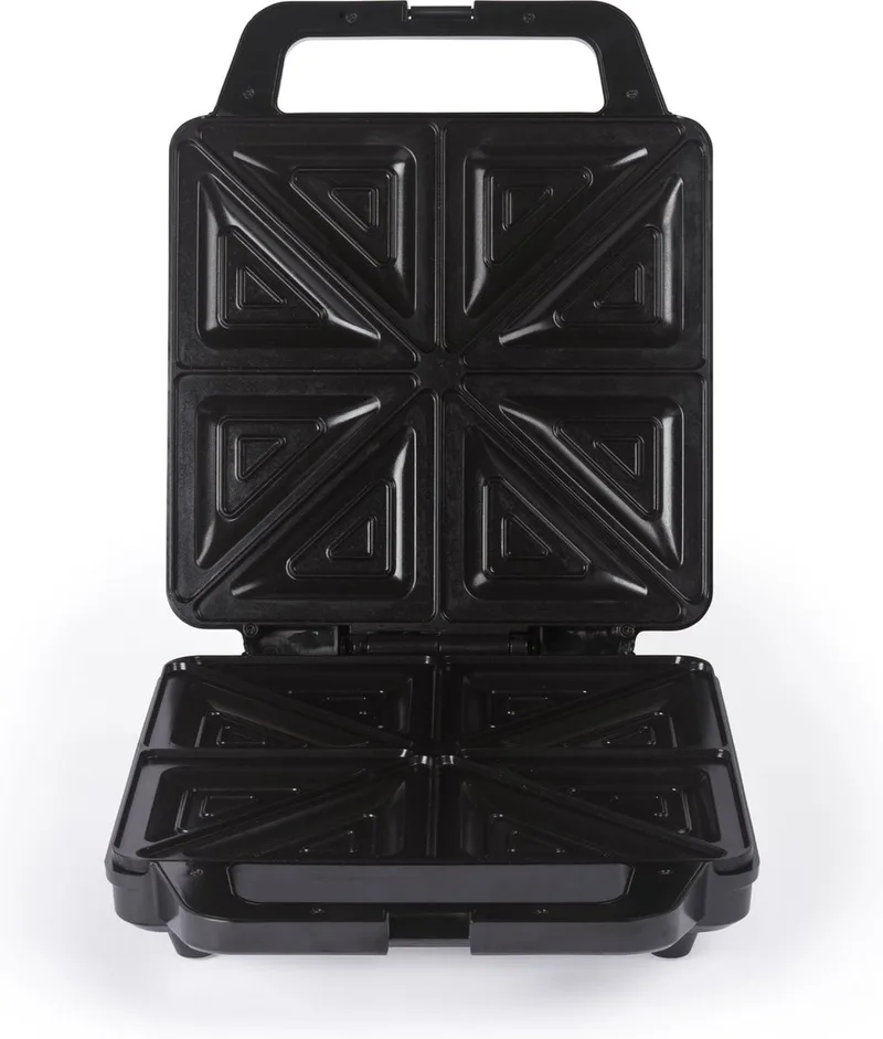 Salter 4-snijwerk elektrische tosti-ijzer - pfas-vrij - antiaanbak von Salter in Schwarz – Produktfoto