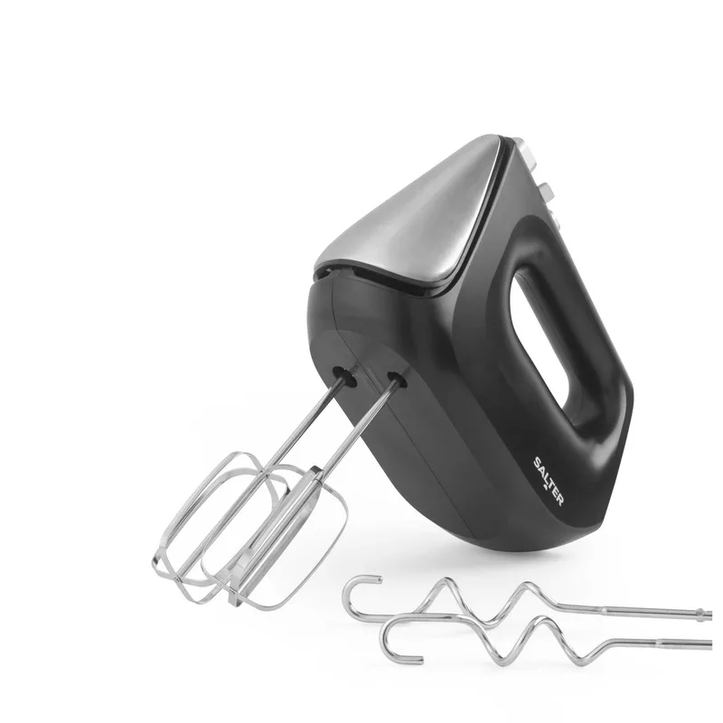 Salter 400W Handmixer - 5 Snelheden, Vaatwasbestendig von Salter in Schwarz – Produktfoto