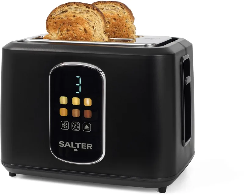 Toast Rite 2-Slice Digitale Broodrooster met LED Touch Display by Salter in Black – product photo
